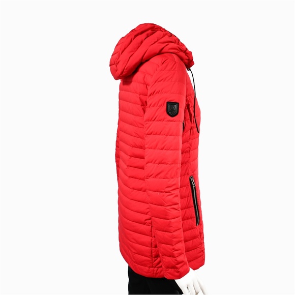 ATELIER NOIR by RUDSAK Cortina Puffer Down-Filled Coat in Red Size S - Picture 9 of 16